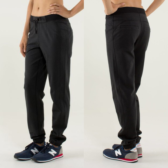 lululemon athletica Pants - Lululemon 'Bliss Break' Wagon Stripe Joggers